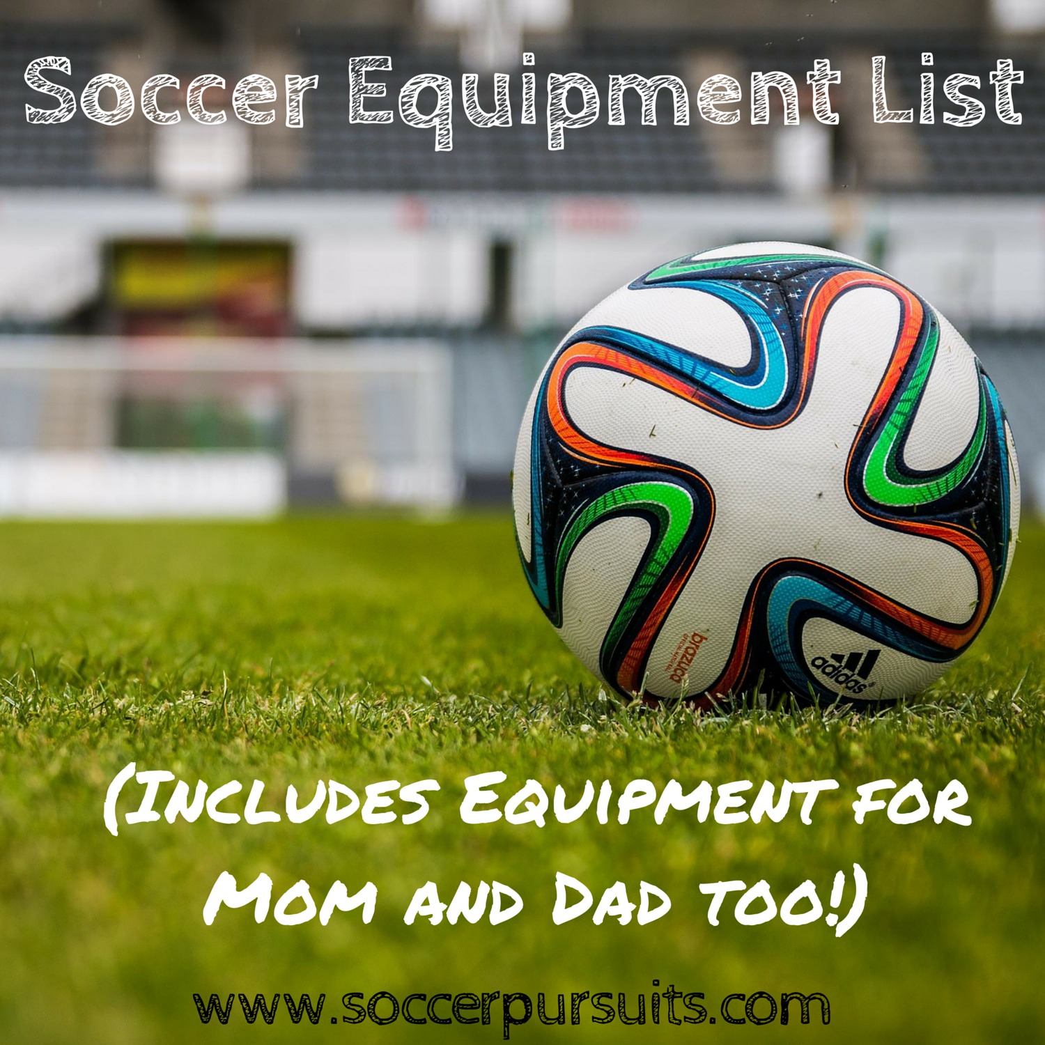 soccer equipment list