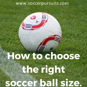 soccer ball sizes official standard