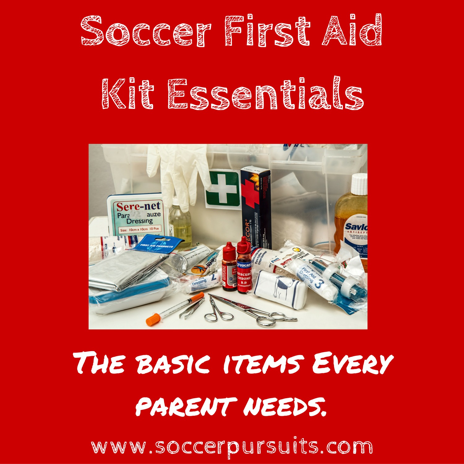 soccer first aid kit list