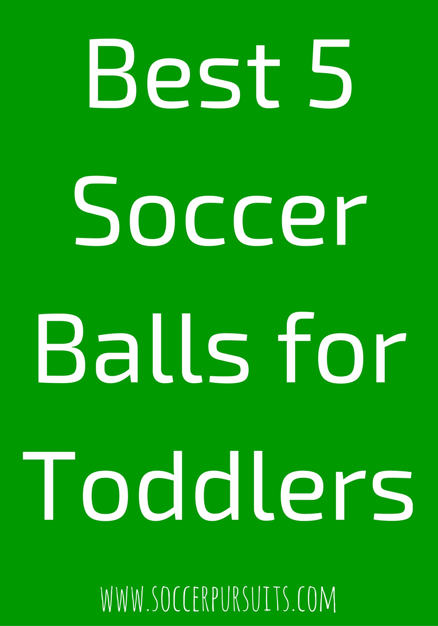 toddler soccer ball size